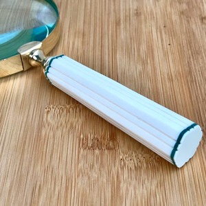 High Quality Handcrafted <b>Microscope</b> Magnifying Glass with Natural Horn Handle for Reading Crafts Inspection OEM Customizable - Product Image 3