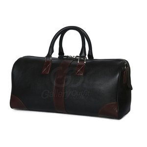 Business Travel Leather Duffle <b>Bag</b> Durable Large Capacity <b>Multi</b> <b>Compartment</b> Portable Outdoor Use Luggage <b>Bag</b> - Product Image 2