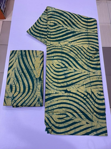 Tela de algodón Ankara con estampado africano elegante, procedente de Kenia, para coser ropa, accesorios creativos, venta al por mayor, calidad premium. - Product Image 2