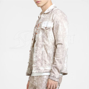 New Arrival Jeans Jackets For Men Stylish Casual Design Durable Jeans Jackets For Everyday Fashion Wear - Product Image 2
