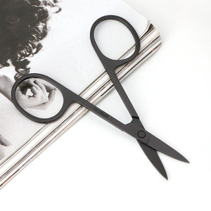 Outils professionnels pour le soin des ongles, manucure russe, ciseaux à cuticules droits et tranchants en acier inoxydable durable, logo personnalisé, ciseaux de beauté - Product Image 3