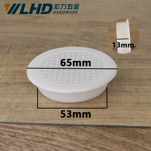 ตะแกรงระบายอากาศพลาสติก LHD ขนาด 35x53 มม. แบบด้านเดียว สำหรับเฟอร์นิเจอร์ - Product Image 3