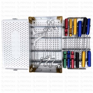 Ensemble d'instruments d'arthroscopie de l'épaule en acier inoxydable réutilisable pour la médecine sportive et la chirurgie de l'épaule, approuvé CE par Pentax Surgical - Product Image 2