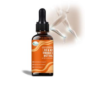 OEM/ODM Vitamin D3 <span class=keywords><strong>K2</strong></span> Tropfen Flüssige Vitamine für Frauen, Männer & Jugendliche Knochen D3 <span class=keywords><strong>K2</strong></span> Vitamine zur Unterstützung des Immunsystems & Herzgesundheit - Product Image 1