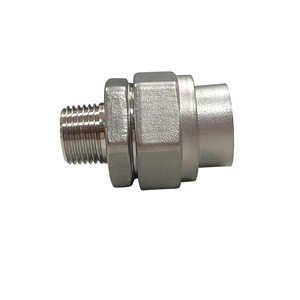 Raccord Union en Acier Inoxydable de Haute Qualité MUNY avec Logo Personnalisé 3/4" – Parfait pour les Industries de la Plomberie et les Raccords de Tuyauterie - Product Image 1