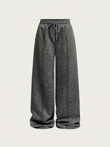 Pantalon de jogging ample en molleton pour homme – Décontracté, hiver, coupe oversize, streetwear - Product Image 1