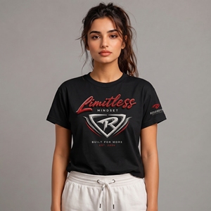 Camiseta de Mujer con Estampado Puff, Corte Holgado, Algodón de Primera Calidad, Diseño Gráfico, Ropa Casual Elegante - Product Image 4