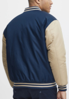 Veste universitaire pour homme, imperméable, coupe-vent, respirante, en toile, mélange polyester/coton, haute qualité, coupe tendance
