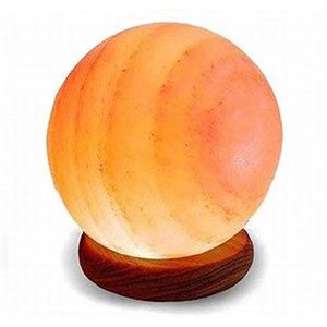 Himalayan Salt <b>Lamp</b> Round Polished Natural Craft Home Decoration Feng Shui Light - Product Image 3