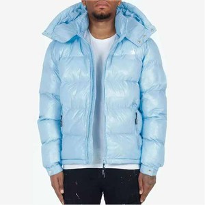 Chaqueta de Invierno Acolchada con Capucha para Hombre, Chaqueta Bomber con Logotipo Personalizado al por Mayor, Chaqueta Bomber Acolchada - Product Image 5
