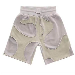 Pantalones Cortos de Hombre al por Mayor Tallas Grandes Estilo Urbano Lavado para Gimnasio, Oversize, con Lavado Ácido, Estampado Personalizado DTG y Serigrafía - Product Image 4