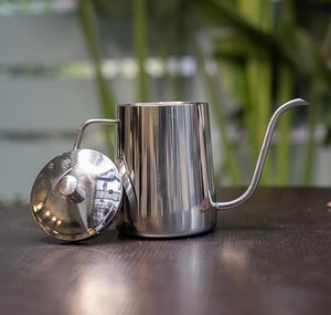 Stainless Steel Gooseneck Coffee Kettle for Pour Over Brewing Long Narrow Spout <b>Tea</b> Kettle Manual Drip Coffee <b>Maker</b> Barista Tool - Product Image 4
