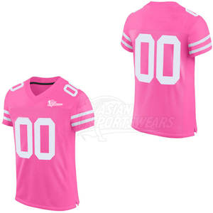 Jersey americano hecho en Pakistán, confeccionado con tela de poliéster de alta calidad, adecuado para entrenamiento y partidos. - Product Image 3