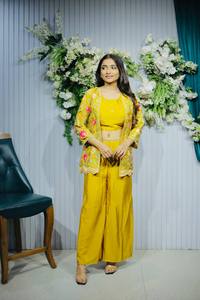 Ensemble Kurta en Soie Chinon Pure Moderne pour Femmes de Ramdev Trading, Trois Pièces, Séchage Rapide, Toutes Saisons, pour Mariages et Occasions Festives - Product Image 5