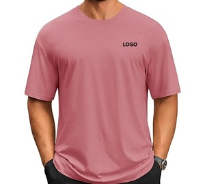 เสื้อยืดโอเวอร์ไซส์ 220 กรัม ผ้าฝ้าย 100% คอริบแบบ Mock Rib  ทรงสตรีทแวร์ แขนสั้น คอกลม  รับสกรีนโลโก้ - Product Image 1