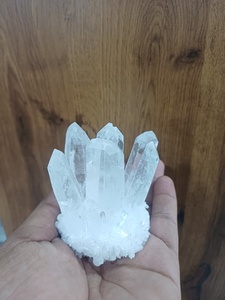 Natural clear quartz <b>cluster</b> raw <b>crystal</b> mineral specimen decorative stone for home decor collection and gifting - Product Image 4