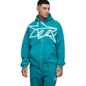 Chándal con estampado de soplo de Color negro, ropa de calle, recién llegado, chándal para hombre, chándal para adulto, conjunto de chándal de algodón 100% informal personalizado - Product Image 5