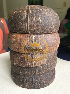 Bols de noix de coco faits à la main 100% naturels écologiques pour mélanger les fruits salade bols de noix de coco fabriqués au Vietnam - Product Image 4