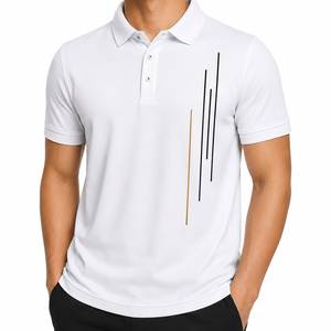Polo professionnel pour homme, personnalisation de la marque, vêtements de sport pour le golf, le tennis, le cricket, polo respirant à séchage rapide, marque privée - Product Image 1