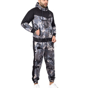 Ensemble de survêtement sportif pour homme, imprimé par sublimation, haut et bas assortis, pour l'entraînement, la course à pied ou la salle de sport - Product Image 5
