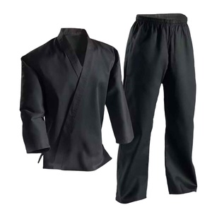 Cuello y puños ultraflexibles reforzados, diseñados para un entrenamiento seguro, ajuste cómodo, adecuados para uniformes de artes marciales, judo y karate. - Product Image 1