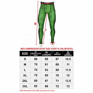 Mallas Deportivas de Compresión para Hombre, Leggings de Baloncesto Estampados para Hombre, Pantalones de Compresión de Secado Rápido para Hombre, Rectos, Curvos y a Rayas - Product Image 6