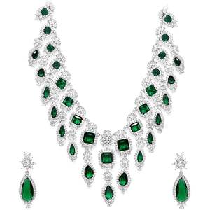 Luxury Stainless Steel Jewelry Sets Celebrity-Inspired Imitation Pearl Natural Stone Collection High Quality Bulk Prices - Product Image 2