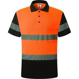Best Selling Hi Vis Safety <b>Polo</b> Shirt Fluorescent Industrial Safety Clothing Factory - Product Image 1