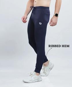 Ensemble d'échantillons de tissus mélangés – Pantalon de sport slim pour homme, idéal pour la course et la gym (280 GSM) - Product Image 1