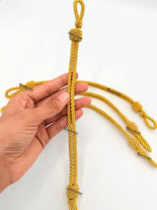 Cordón Dorado de Alta Calidad, Cordón Decorativo Trenzado para Uniformes, Cordón para Sombreros de Ceremonia, Color Dorado Personalizado - Product Image 3