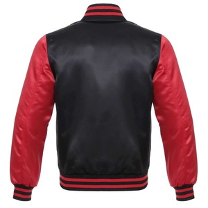 Reliable <b>Winter</b> Satin <b>Jackets</b> Manufacturer Delivering Classic Varsity Style Premium Fabrics OEM Support Trendy <b>Waterproof</b> Front - Product Image 5