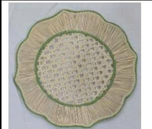 Handmade Decorative Raffia Placemats from Vietnam, New Collection, Custom OEM/ODM Designs, Best Quality and Factory Direct Price - Product Image 3