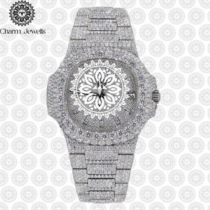 Reloj de Lujo Charm_Jewells de Acero Inoxidable con Caja Tonneau de 38 mm, Analógico de Cuarzo con Incrustaciones de Diamantes, Moda Femenina - Product Image 1