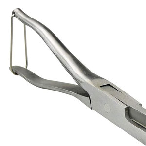 Pince à marquer les oreilles en acier inoxydable, type U/V, pour porcs, instrument vétérinaire - Product Image 4