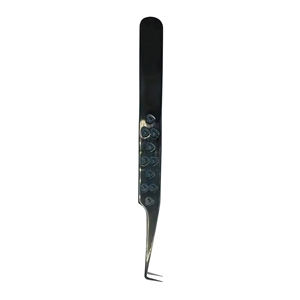 Herramienta de belleza para extensión de pestañas, para aplicación y estilizado de pestañas. Pinzas profesionales para extensión de pestañas para salón. - Product Image 4