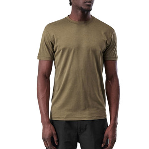 Camiseta de cuello redondo para hombre, manga corta, tejida, lisa, informal, para uso diario, con logo personalizado, proveedor mayorista de Pakistán y China, personalizable. - Product Image 1