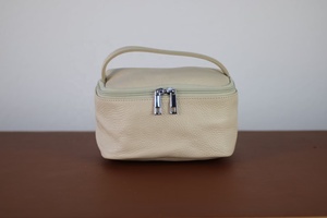 Product <b>Leather</b> Cosmetic Women <b>Bag</b> for Cosmetics <b>Toiletry</b> Personalised Mother's Day Gift TYG-0055B - Product Image 3