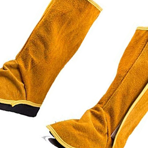 Protectores de Piernas Anti-Calor Color Amarillo Bronceado, Cubrebotas para Pesca, Ropa de Seguridad - Product Image 2