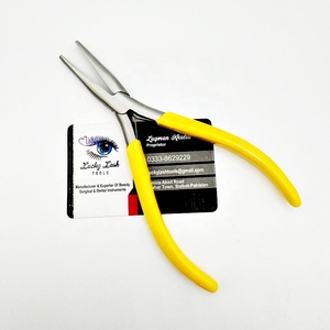 เทปต่อผมสำหรับร้านทำจากสเตนเลสสตีลคุณภาพสูงอุปกรณ์ต่อผมสำหรับช่างทำมืออาชีพสีเงินเรียบสีเหลือง - Product Image 4