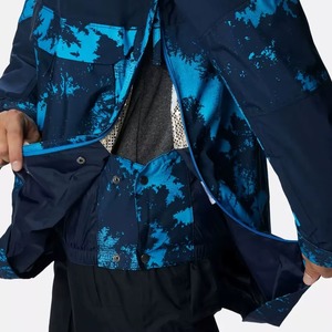 Veste Softshell Homme Hiver Imperméable Coupe-Vent Respirante Motif Dessin Animé Col Montant Chaude pour Snowboard Randonnée Ski Vente en Gros - Product Image 5