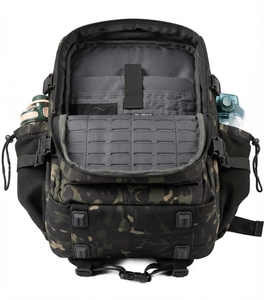 New Design Large Multi Functional Camouflage Tactical <b>Backpack</b> with Nylon Lining <b>Waterproof</b> 45L for Hiking Camping Unisex - Product Image 4