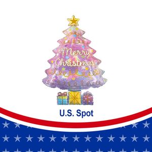 88 pezzi palloncini rosa in lamina per albero di natale decorazioni per feste di compleanno a tema natalizio per decorazioni per la casa o l'ufficio - Product Image 5
