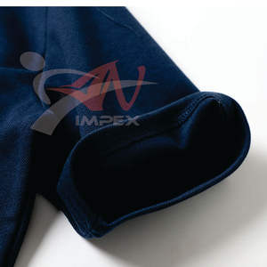 Camiseta de corte holgado y extragrande de 350 GSM para hombre, con hombros caídos, de tejido de punto pesado, estilo formal, del fabricante. - Product Image 2