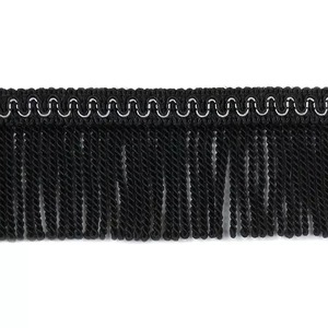 Fil à franges en maille moyenne ABU 11cm, fil de soie argenté, fait main, écologique, taille personnalisable pour vêtements liturgiques - Product Image 1