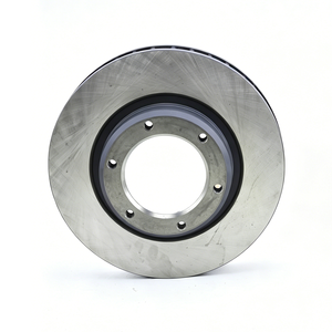 จานเบรกหน้าพรีเมียม 43512-60090 จานเบรกเคลือบ Geomet สำหรับ Toyota Land Cruiser 80 Series HZJ80 HDJ80 Lexus LX450 - Product Image 1