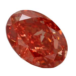 9.54ct Oval Cut Synthetic <b>Pink</b> Diamond - Product Image 1