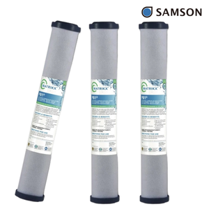 Filtre à eau au chlore, système de filtration d'eau domestique, filtre à bloc de carbone durable, qualité assurée - Product Image 1