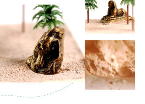 Empire Of Ant Egypt - Hábitat 3D de Acrílico Moderno Integrado de un Solo Lado, Estilo Túnel, con Cierre de Botón a Presión y Diseño Transparente - Product Image 2