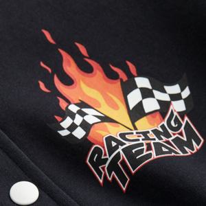 แจ็คเก็ตวาร์ซิตี้คอตั้งปักลายเชนิลล์แบบสั่งทำพิเศษสำหรับผู้ชาย ระบายอากาศได้ดี แห้งเร็ว พิมพ์ลายสไตล์เรซซิ่ง ผ้าขนสัตว์ สตรีทแวร์ - Product Image 5