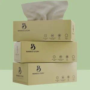 Wholesale Virgin <b>Paper</b> Facial <b>Tissue</b> <b>Paper</b> 4 Ply 200 Pulls Soft Pack Soft <b>Tissue</b> Supplier - Product Image 2